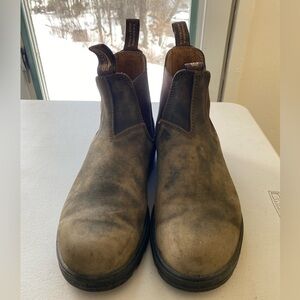 Blundstone Men's Distressed Brown Leather Boots